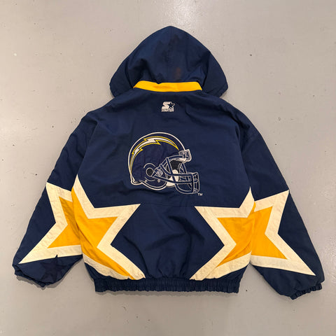 Vintage 90s Starter San Diego Chargers Anorak Jacket
