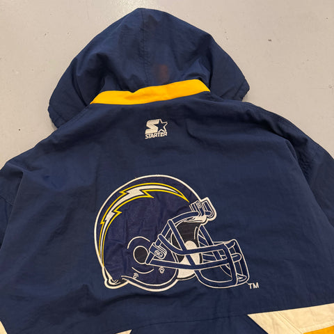 Vintage 90s Starter San Diego Chargers Anorak Jacket