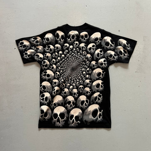 Vintage 1992 Chris Pinkerton Skulls T-Shirt