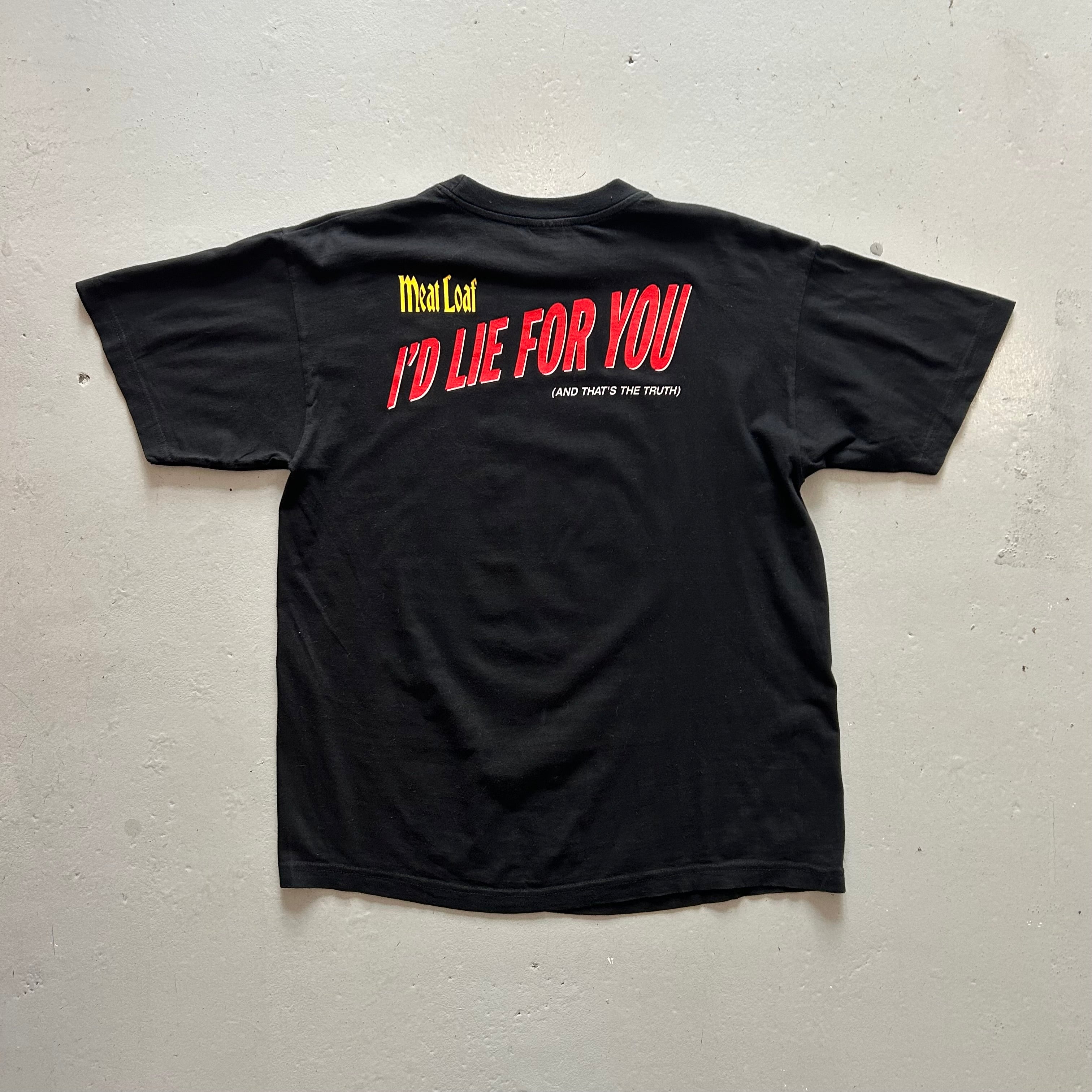 Vintage 90s Meat Loaf 'I'd Lie For You' T-Shirt – Sabbatical Vintage
