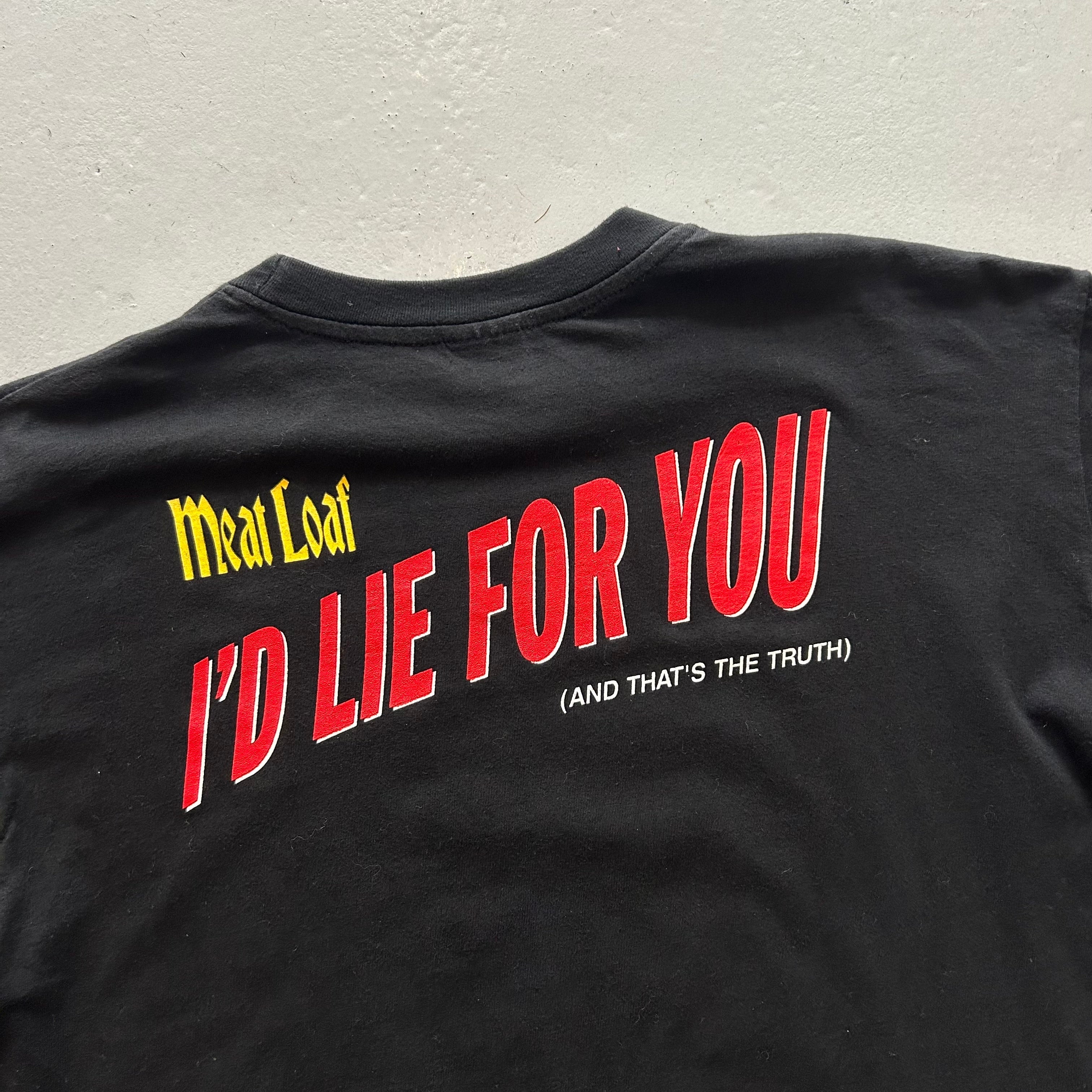 Vintage 90s Meat Loaf 'I'd Lie For You' T-Shirt – Sabbatical Vintage