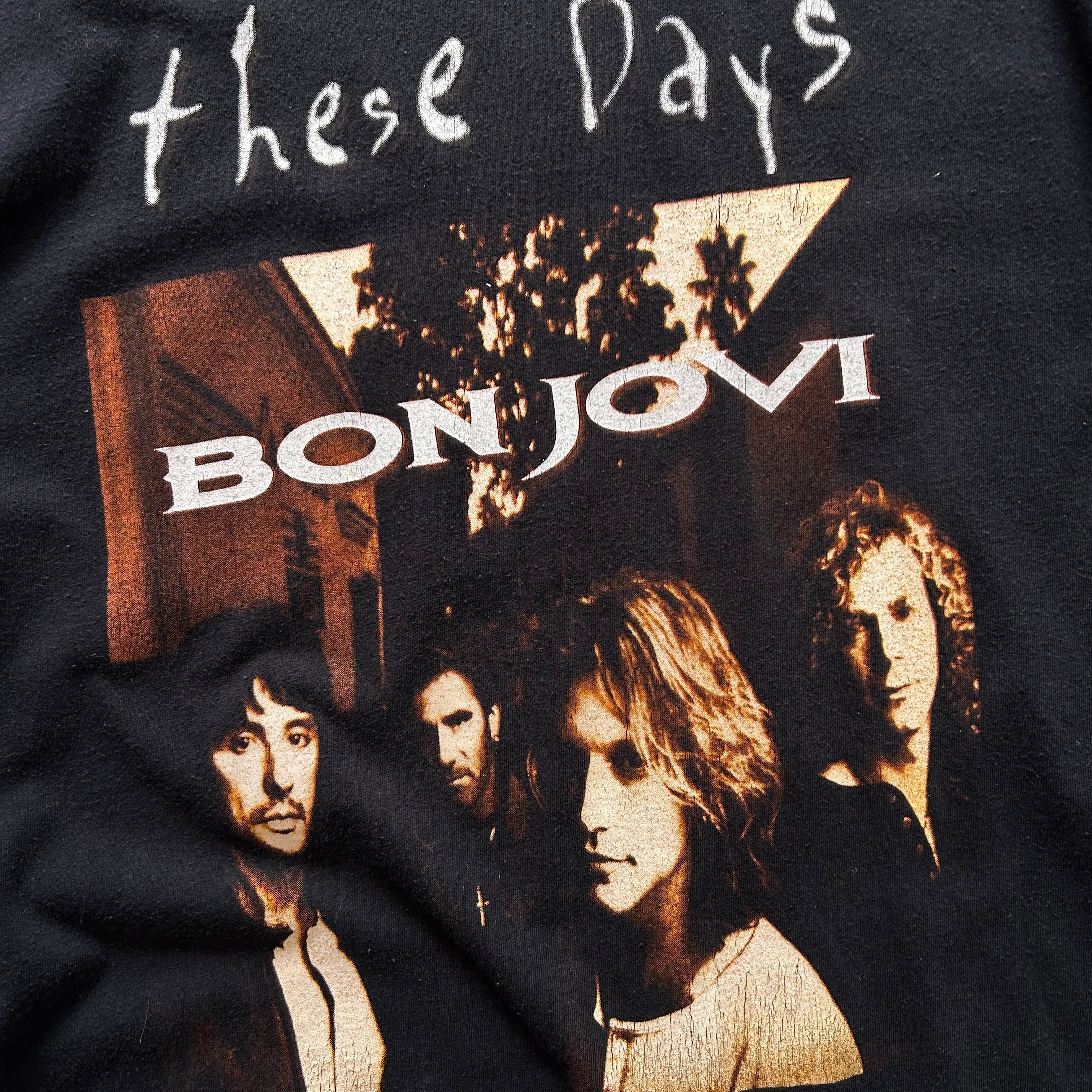 Vintage 1995 Bon Jovi 'These Days' T-Shirt – Sabbatical Vintage