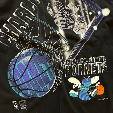 Vintage 90s Charlotte Hornets T-Shirt