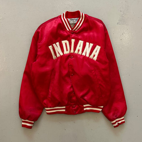 Vintage 90s Indiana Satin Jacket