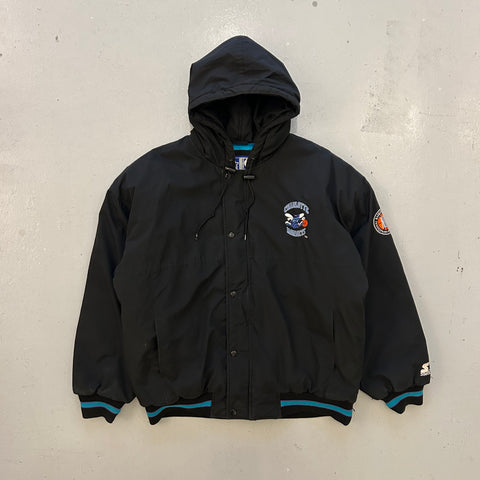 Vintage 90s Starter Charlotte Hornets Jacket