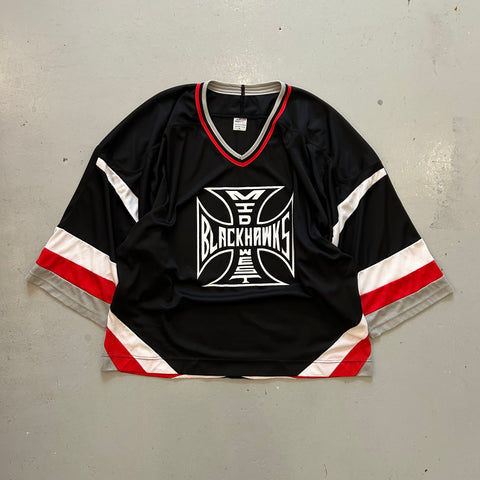 Vintage MHD West Blackhawks Hockey Jersey