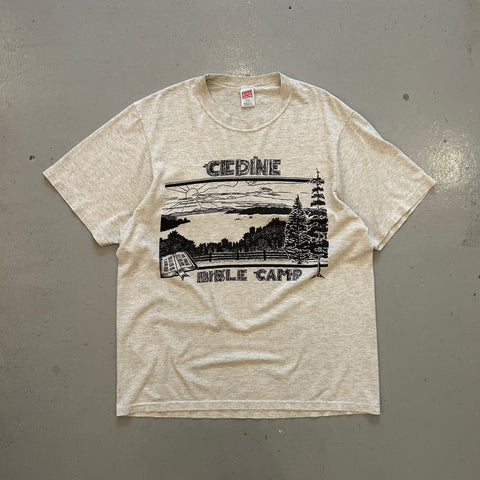 Vintage 90s Cedine Bible Camp T-Shirt