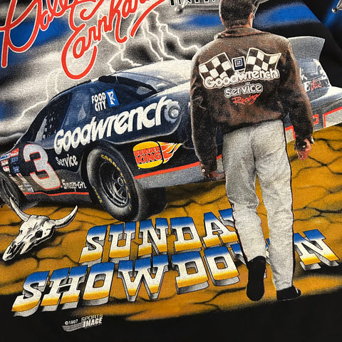 Vintage 1997 Dale Earnhardt 700 Horses Sunday Showdown T-Shirt