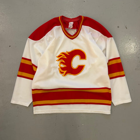 Vintage 90s CCM Calgary Flames Hockey Jersey