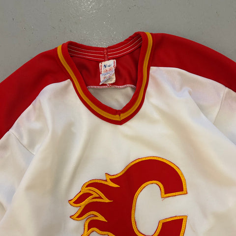 Vintage 90s CCM Calgary Flames Hockey Jersey