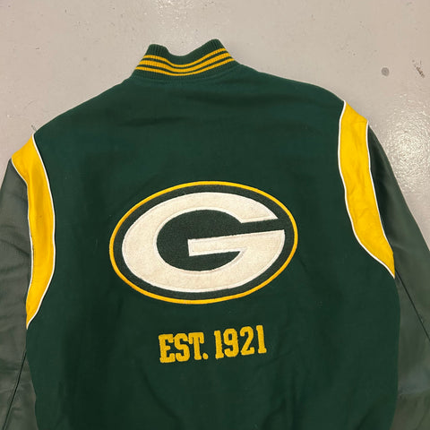 Vintage Green Bay Packers Varsity Jacket