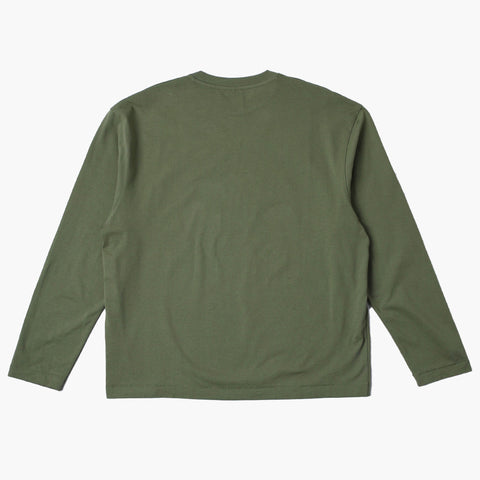 Sabbatical Logo Long Sleeve Shirt Army Green