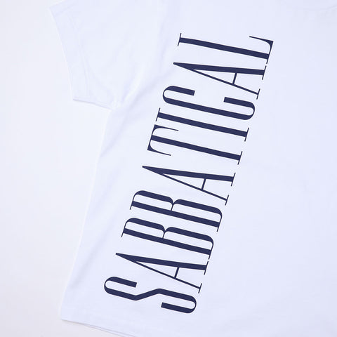 Sabbatical Logo T-Shirt White