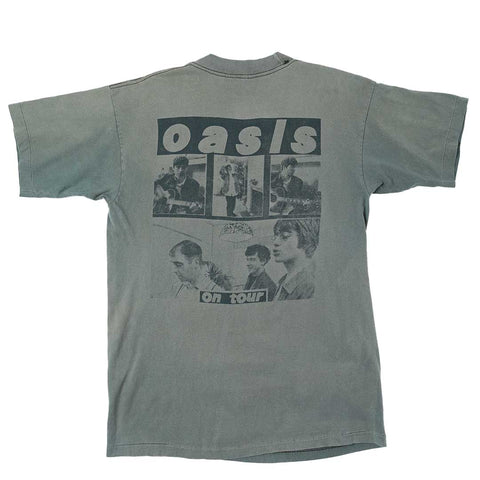 Vintage 90s Oasis On Tour T-Shirt