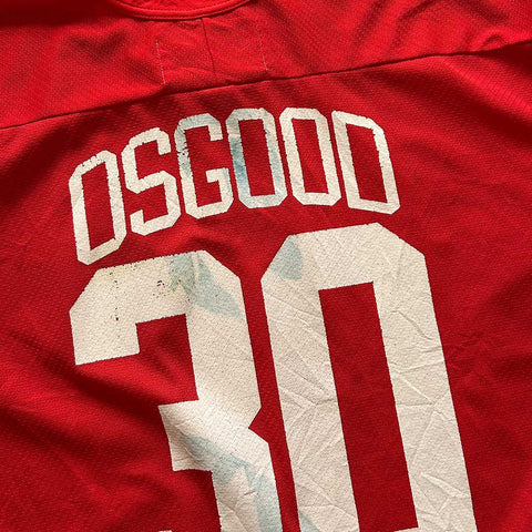 Vintage CCM Detroit Red Wings NFL Osgood 30 Jersey