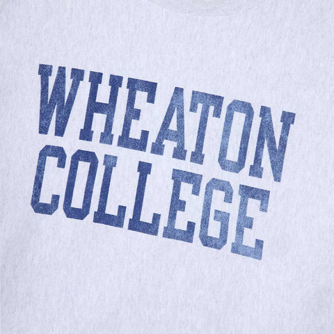 Vintage 90s Champion Reverse Weave Wheaton College Sweater