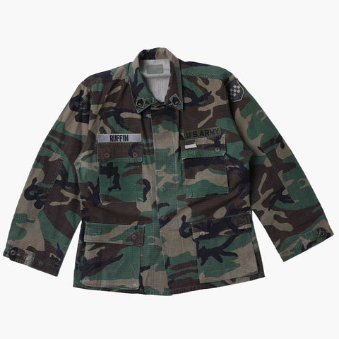 Sabbatical Recycle Program Army Camo Jacket 'Ruffin'