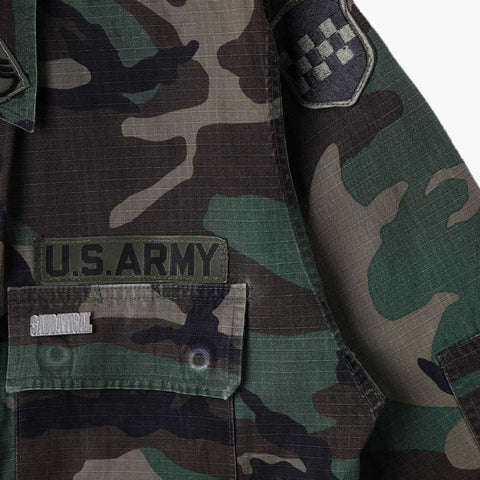 Sabbatical Recycle Program Army Camo Jacket 'Ruffin'