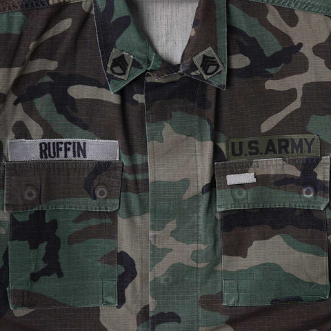 Sabbatical Recycle Program Army Camo Jacket 'Ruffin'