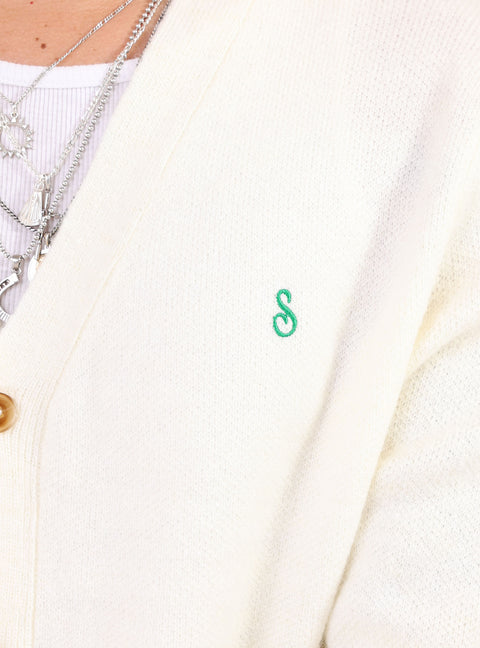 Sabbatical Tablecloth Cardigan Vanilla