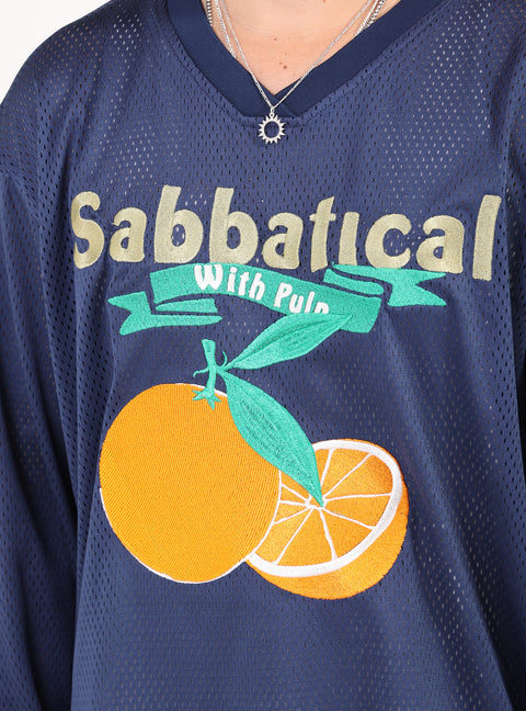 Sabbatical Tropicana Longsleeve Jersey Bright Cobalt