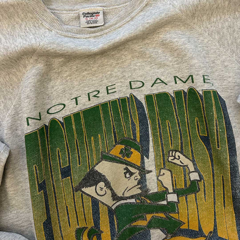 Vintage 90s Notre Dame Sweater