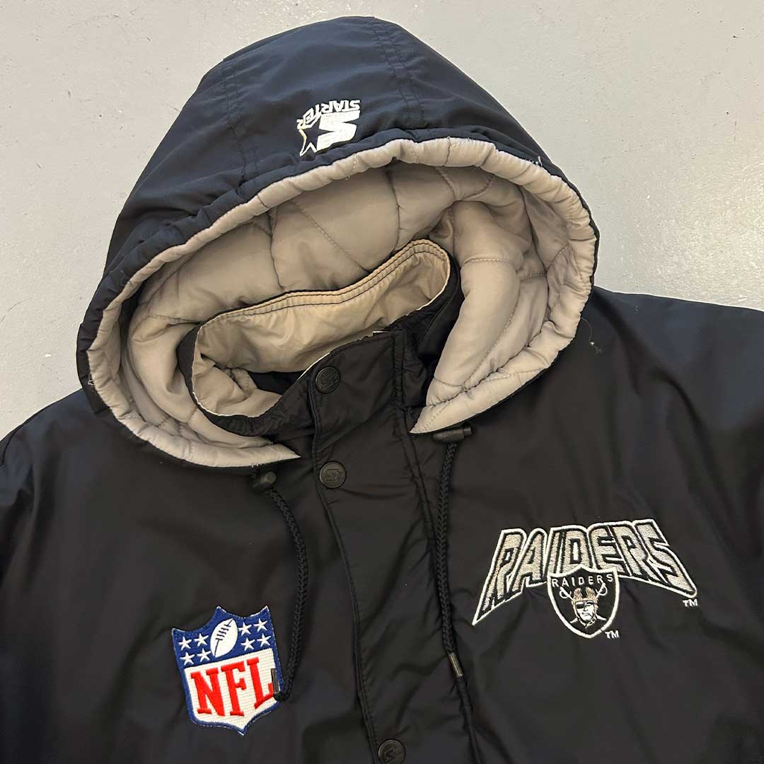 Vintage NFL Raiders Starter Jacket – Sabbatical Vintage
