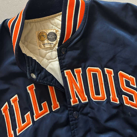 Vintage University of Illinois Starter Jacket