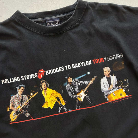 Vintage Rolling Stones Bridges To Babylon 1998/1999 Tour T-Shirt