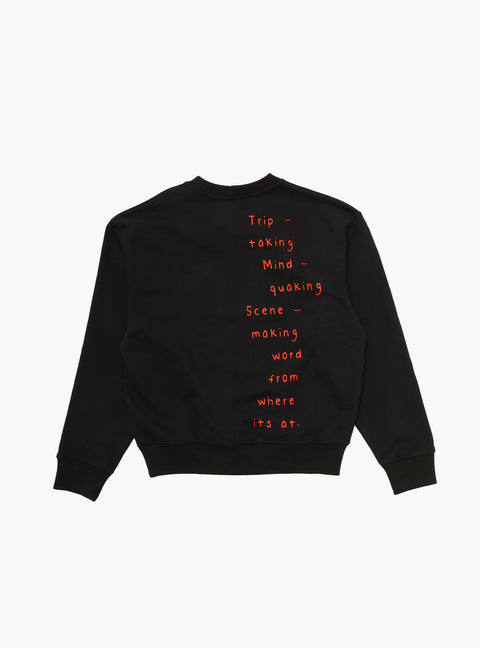 Sabbatical Trip Taking Crewneck Black