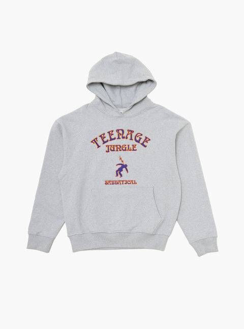 Sabbatical Teenage Jungle Hoodie Heather Grey