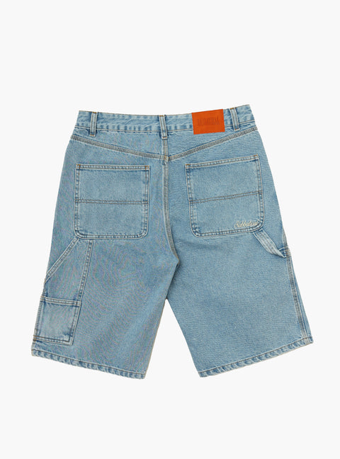 Sabbatical Carpenter Denim Short Washed Blue