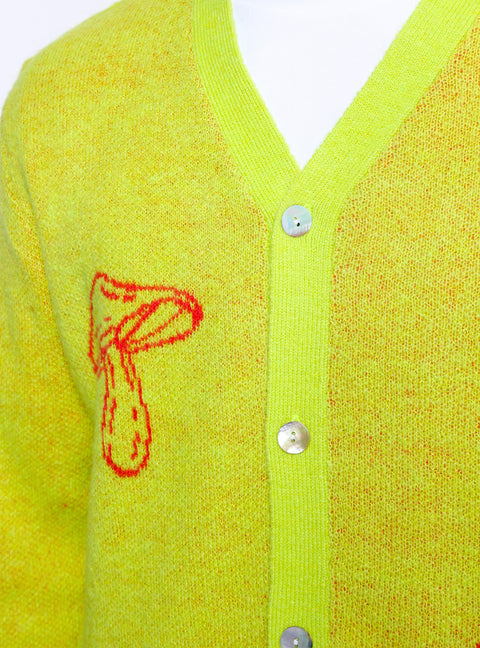 Sabbatical Trip Cardigan Kiwi Green