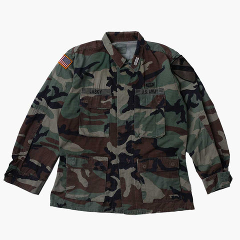 Sabbatical Recycle Program Army Camo Jacket 'Lasky'