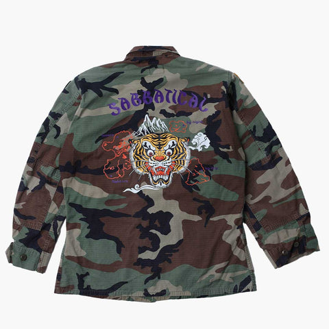 Sabbatical Recycle Program Army Camo Jacket 'Lasky'