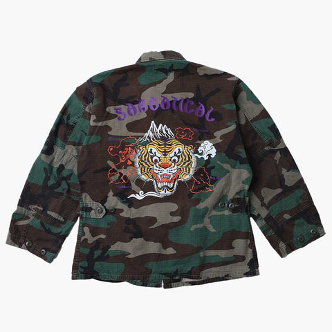 Sabbatical Recycle Program Army Camo Jacket 'Campion'