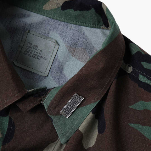 Sabbatical Recycle Program Army Camo Jacket 'Hanley'