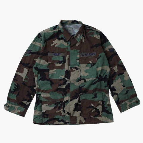 Sabbatical Recycle Program Army Camo Jacket 'Hanley'