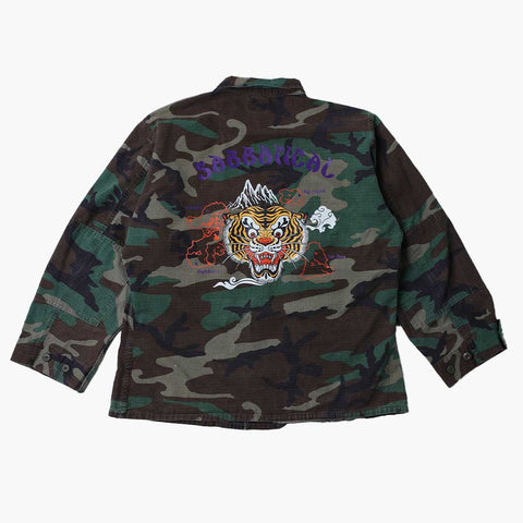 Sabbatical Recycle Program Army Camo Jacket 'Wilson'