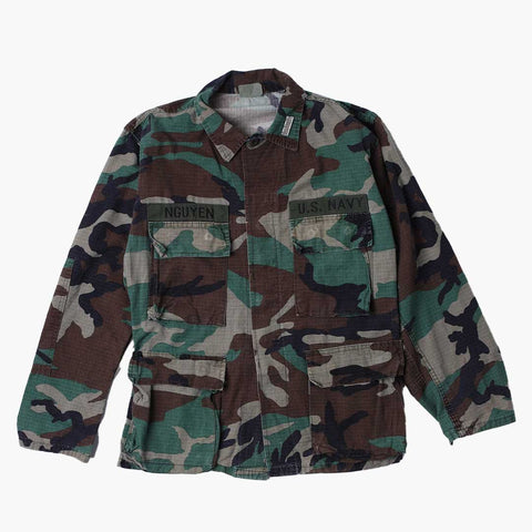 Sabbatical Recycle Program Army Camo Jacket 'Nguyen'