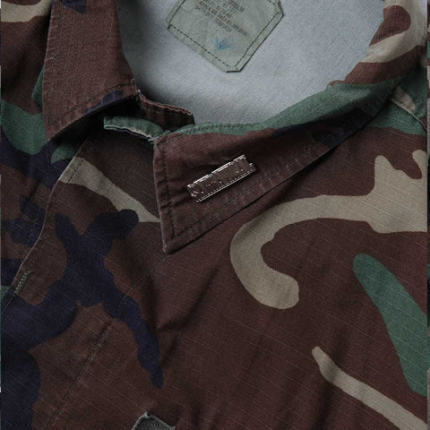 Sabbatical Recycle Program Army Camo Jacket 'Nguyen'