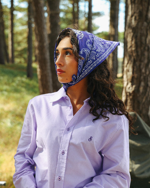 Sabbatical Fighters & Lovers Bandana Purple