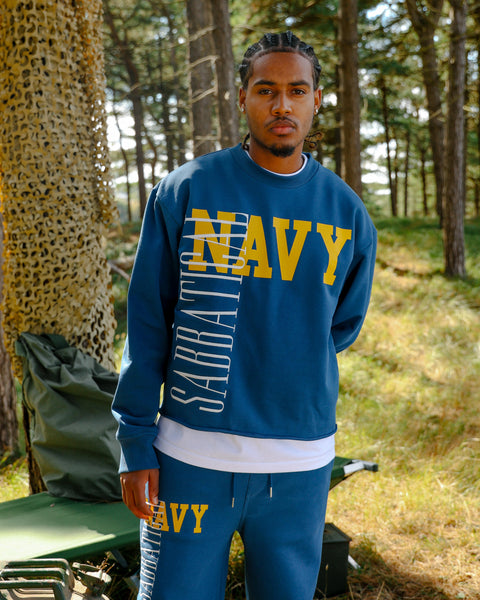 Sabbatical Navy Crewneck Navy