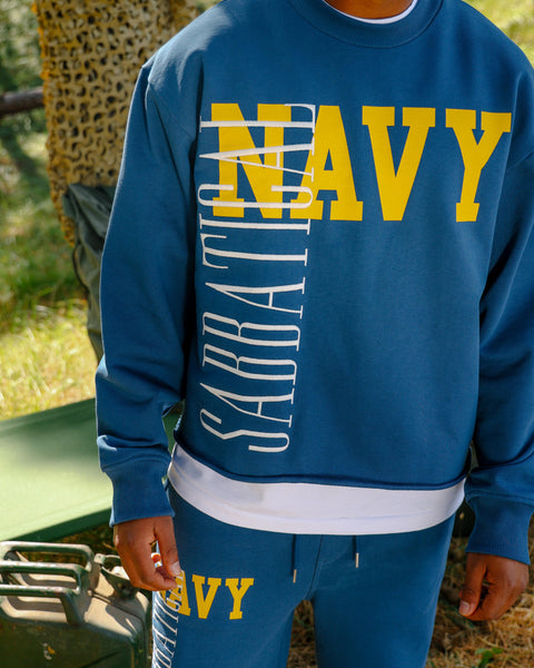 Sabbatical Navy Crewneck Navy