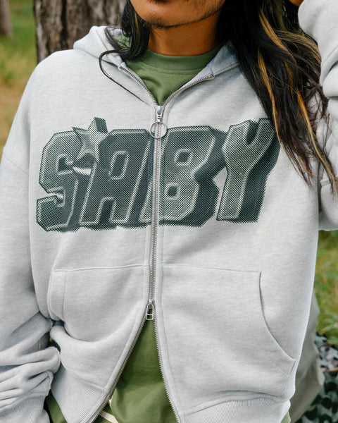 Sabbatical SABY Zip Hoodie Heather Grey