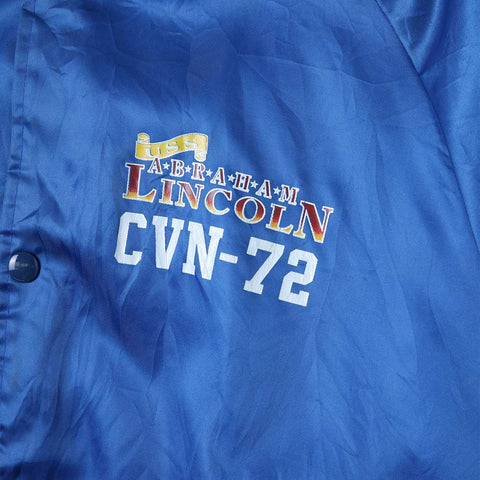 Vintage 80s Abraham Lincoln CVN-72 Jacket