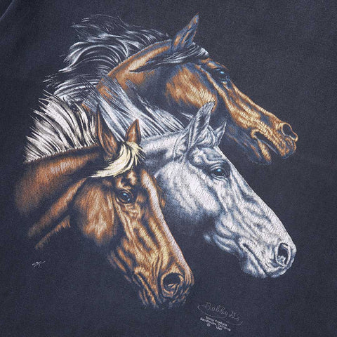 Vintage 1990 Bobby G’s Horse T-Shirt