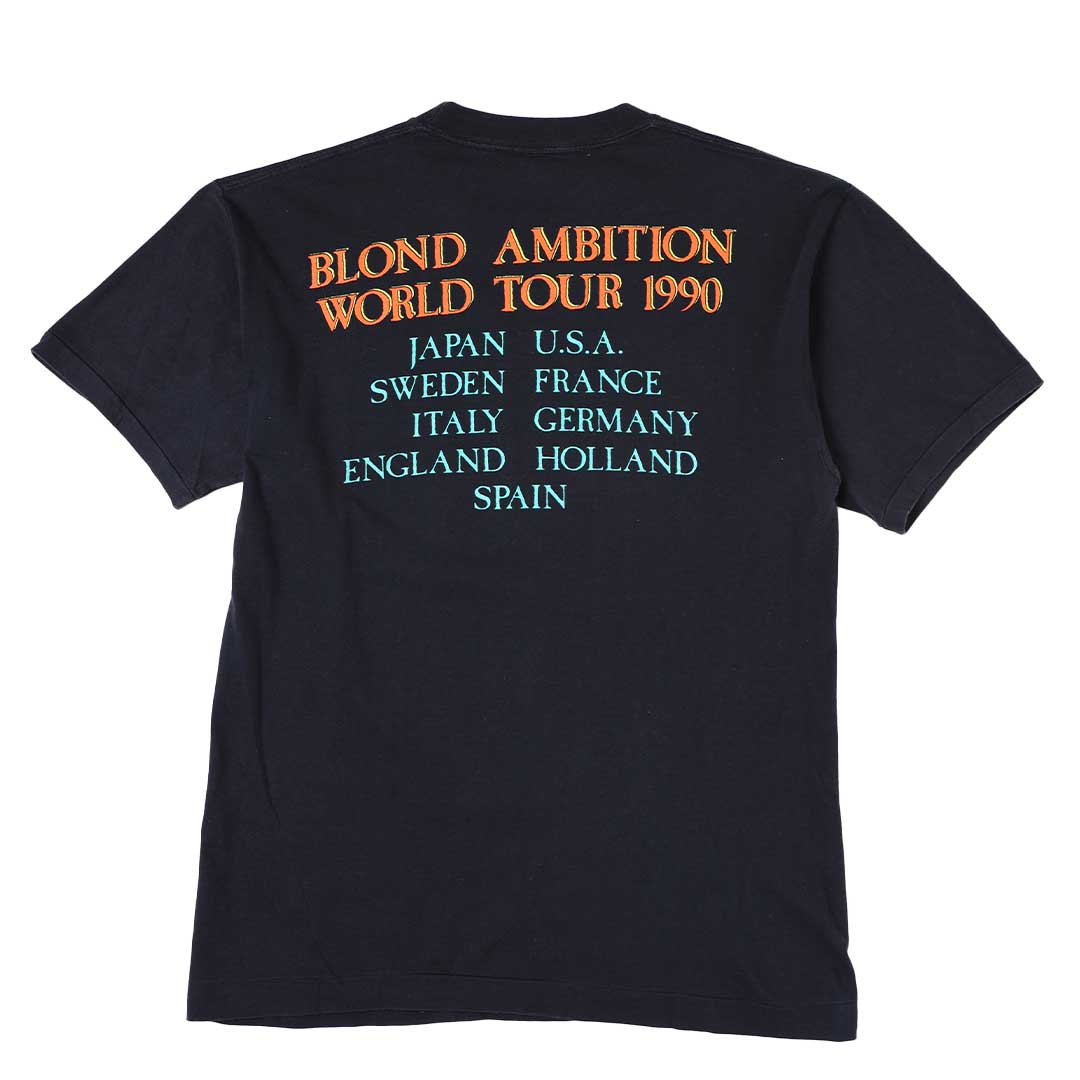 Vintage 1990 Madonna 'Blond Ambition World Tour' T-Shirt