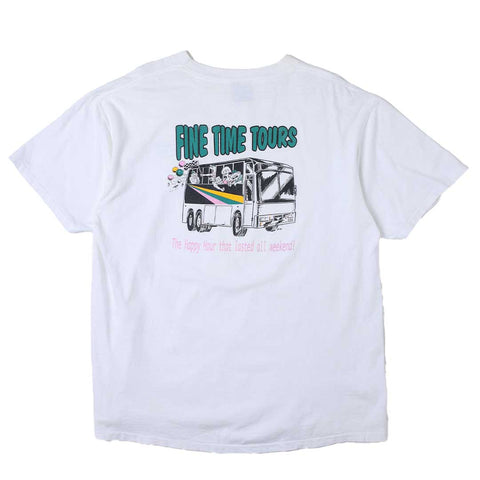 Vintage 90s Fine Time Tours T-Shirt