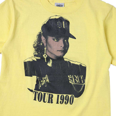 Vintage 1990 Janet Jackson 'Rhythm Nation Tour' T-Shirt